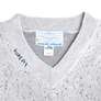 Jungles Jungles Logo Boxy V Neck Knit Grey