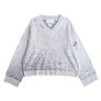 Jungles Jungles Logo Boxy V Neck Knit Grey