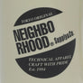 Neighborhood Logo Mug Cup Beige 251MYNH-AC09