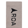 ROA Logo Socks Beige