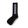 Neighborhood Logo Socks Black 251WINH-UWM02