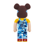 Medicom Toy Be@rbrick Bape x Peko-Chan Blue 1000%