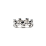 Maple Cross Ring Silver 925