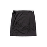 Meanswhile Women's 3 Layer Wrap Skirt Off Black
