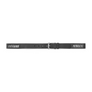 Metalwood Metal Logo Leather Stud Belt Black S/M