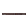 Metalwood Metal Logo Leather Stud Belt Brown S/M
