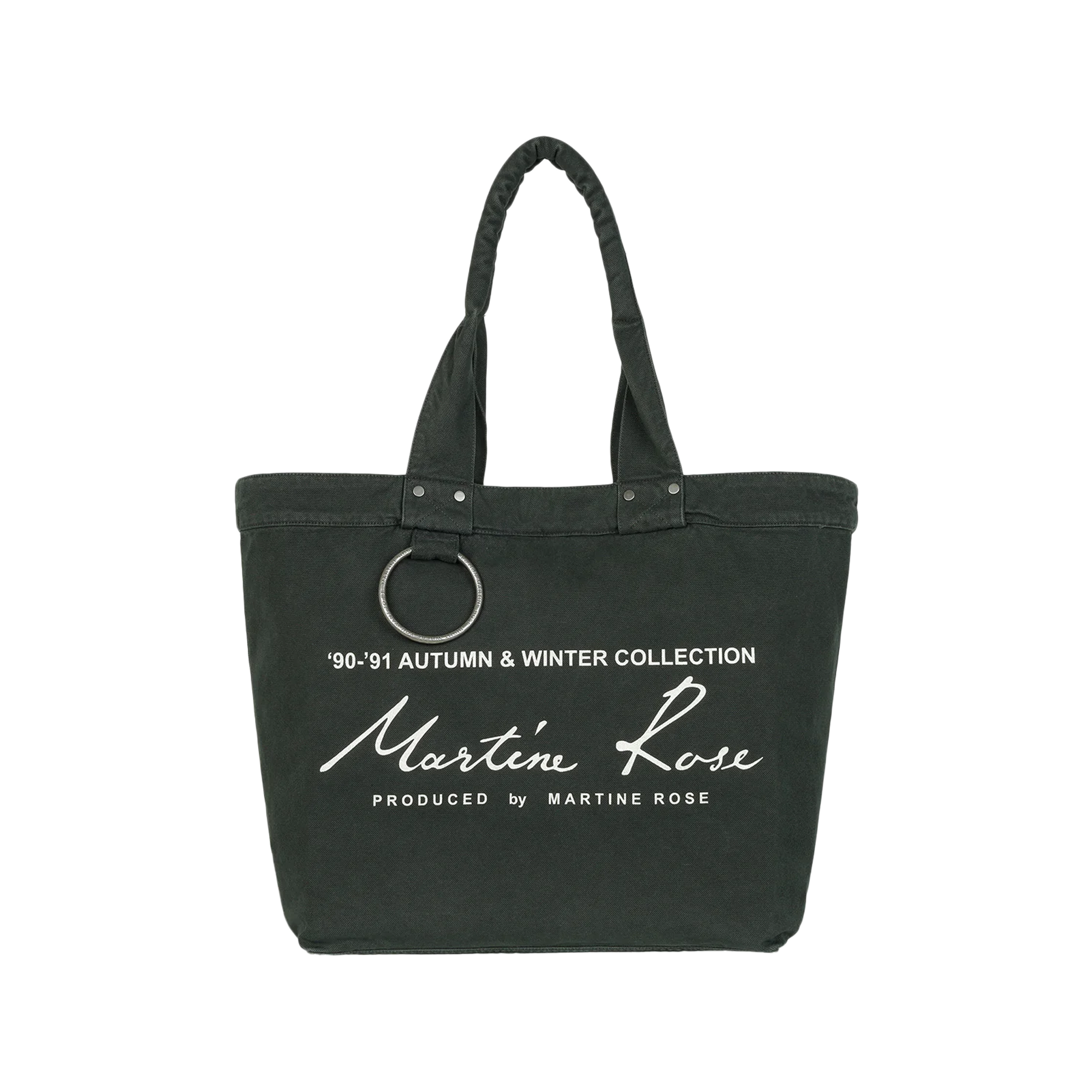 Martine Rose Bondage Tote Bag Dark Green – Laced