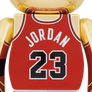 Medicom Toy Be@rbrick Michael Jordan Red Rookie Jersey 1000%