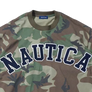 Nautica Japan Arch Logo Camoflouge PT T-Shirt Military Green