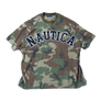 Nautica Japan Arch Logo Camoflouge PT T-Shirt Military Green