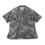 Nautica Japan Arch Logo Camoflouge PT T-Shirt Grey