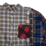 Needles Flannel 7 Cuts Wide Shirt #QV396-1 One Size