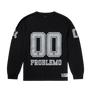 No Problemo NP00 Sports Cotton Long Sleeve Jersey Black