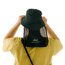 Nanga Nylon Tusser Sunshade Hat Black