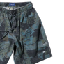 Nautica Japan Aloha Easy Shorts Palm Tree Pattern Charcoal