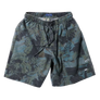 Nautica Japan Aloha Easy Shorts Palm Tree Pattern Charcoal