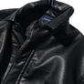 Nautica Japan Fake Leather Blouzon Black