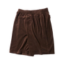 Nautica Japan French Terry Fabric Shorts Brown