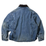 Nautica Japan Washed Denim Padding Blouzon Indigo