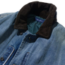 Nautica Japan Washed Denim Padding Blouzon Indigo
