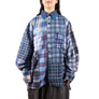 Needles Flannel Shirt Straight Hem Shirt #1-D X-Large