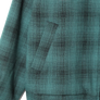 Needles Sport Jacket Wool Shadow Plaid Blue