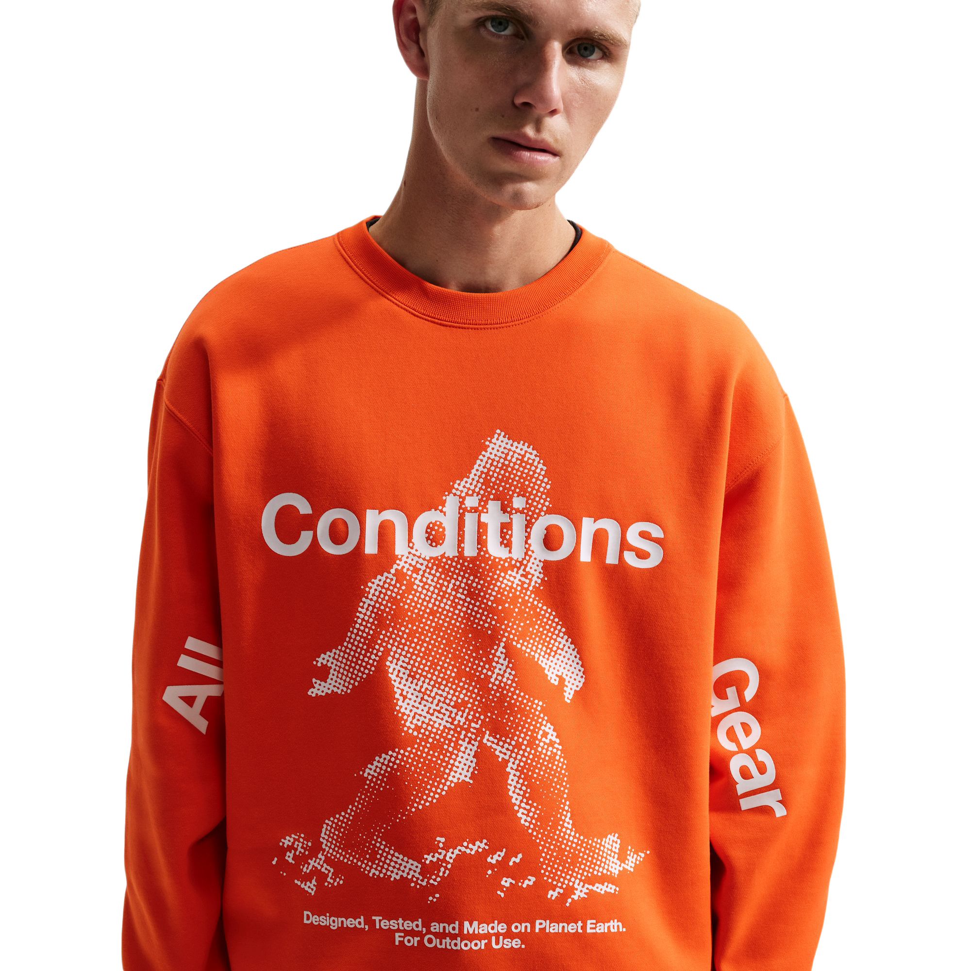 nike acg hoodie orange