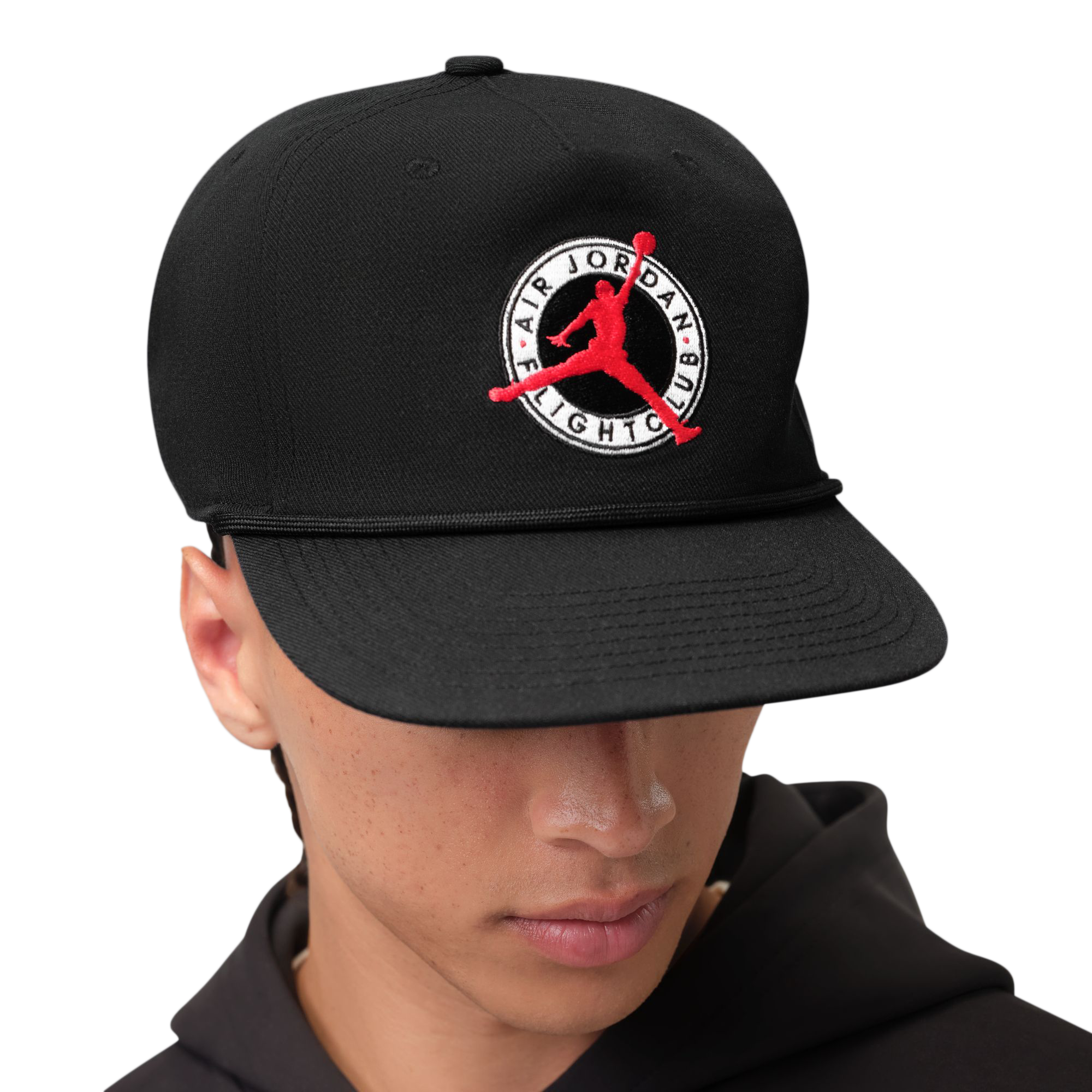 black nike flat bill hat