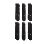 Nike Jordan Everyday Socks (6 pairs) Black/White HV6228-010 Large