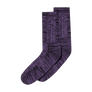 No Problemo Glitch Sock Purple