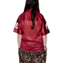 No Problemo NP00 Sports Poly Short Sleeve Jersey Red