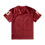 No Problemo NP00 Sports Poly Short Sleeve Jersey Red