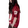 No Problemo NP00 Sports Poly Short Sleeve Jersey Red