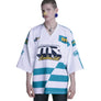Martine Rose Oversized Football Top White