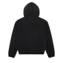 Kidsuper Patchwork Face Heavyweight Zip Up Hoodie Black