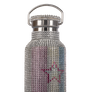 Collina Strada Rhinestone Water Bottle Star Stripe Multi