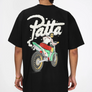Patta Biker T-Shirt Black