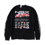Poliquant The New Sports x 1990 L/S Tee Limited Edition Black
