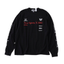 Poliquant The New Sports x 1990 L/S Tee Limited Edition Black
