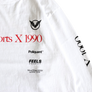 Poliquant The New Sports x 1990 L/S Tee Limited Edition White