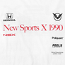 Poliquant The New Sports x 1990 S/S Tee Limited Editon White