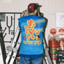 Real Bad Man x Gramicci Future Days Short Sleeve Tee Blue Tie Dye