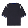 R H U D E Logo Lightning Ringer Tee Navy/White RHPF25TT01729