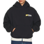 R H U D E International Racing Logo Hoodie Vintage Black RHPF25HO07012