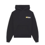 R H U D E International Racing Logo Hoodie Vintage Black RHPF25HO07012