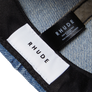 R H U D E Logo Denim Hat Oxford Indigo