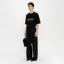 Song For The Mute Relaxed Lounge Pant Black 251_MPT096_POLYBLK
