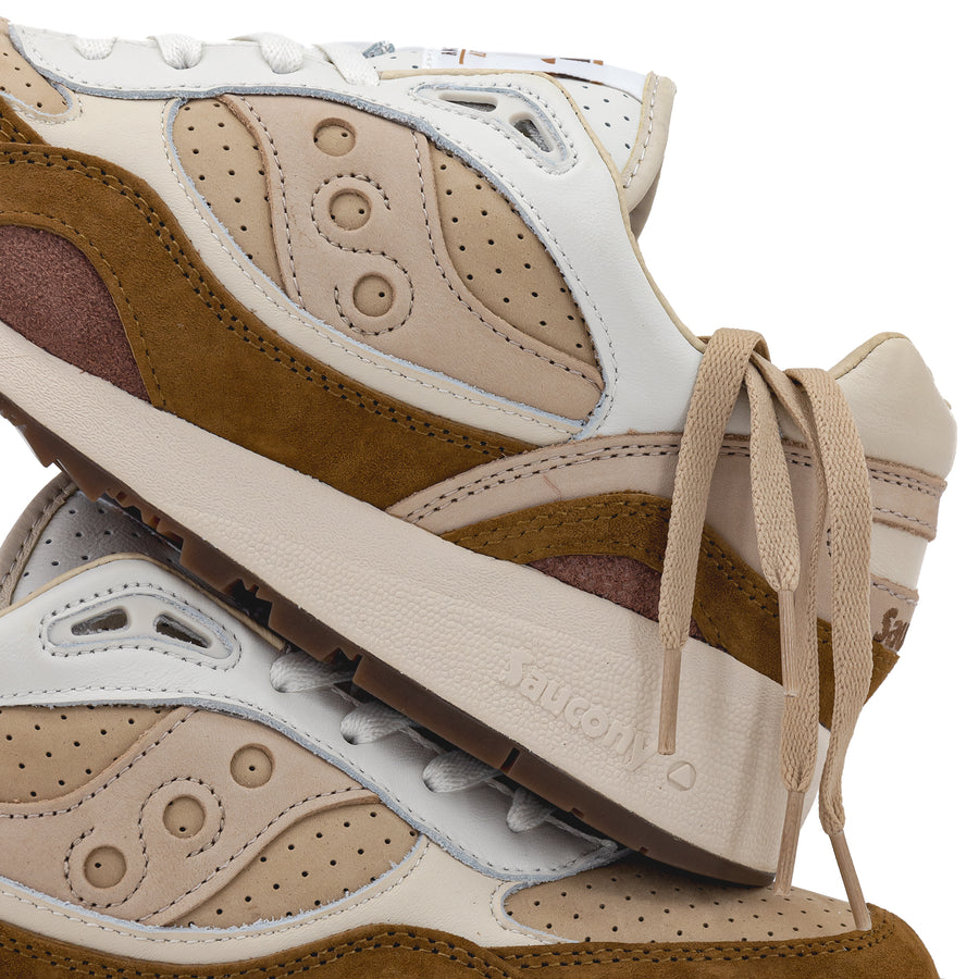 Saucony Shadow 6000 White/Brown S70775-1.WHT