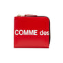 COMME des GARCONS WALLET Huge Logo Red SA3100HL
