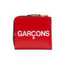 COMME des GARCONS WALLET Huge Logo Red SA3100HL